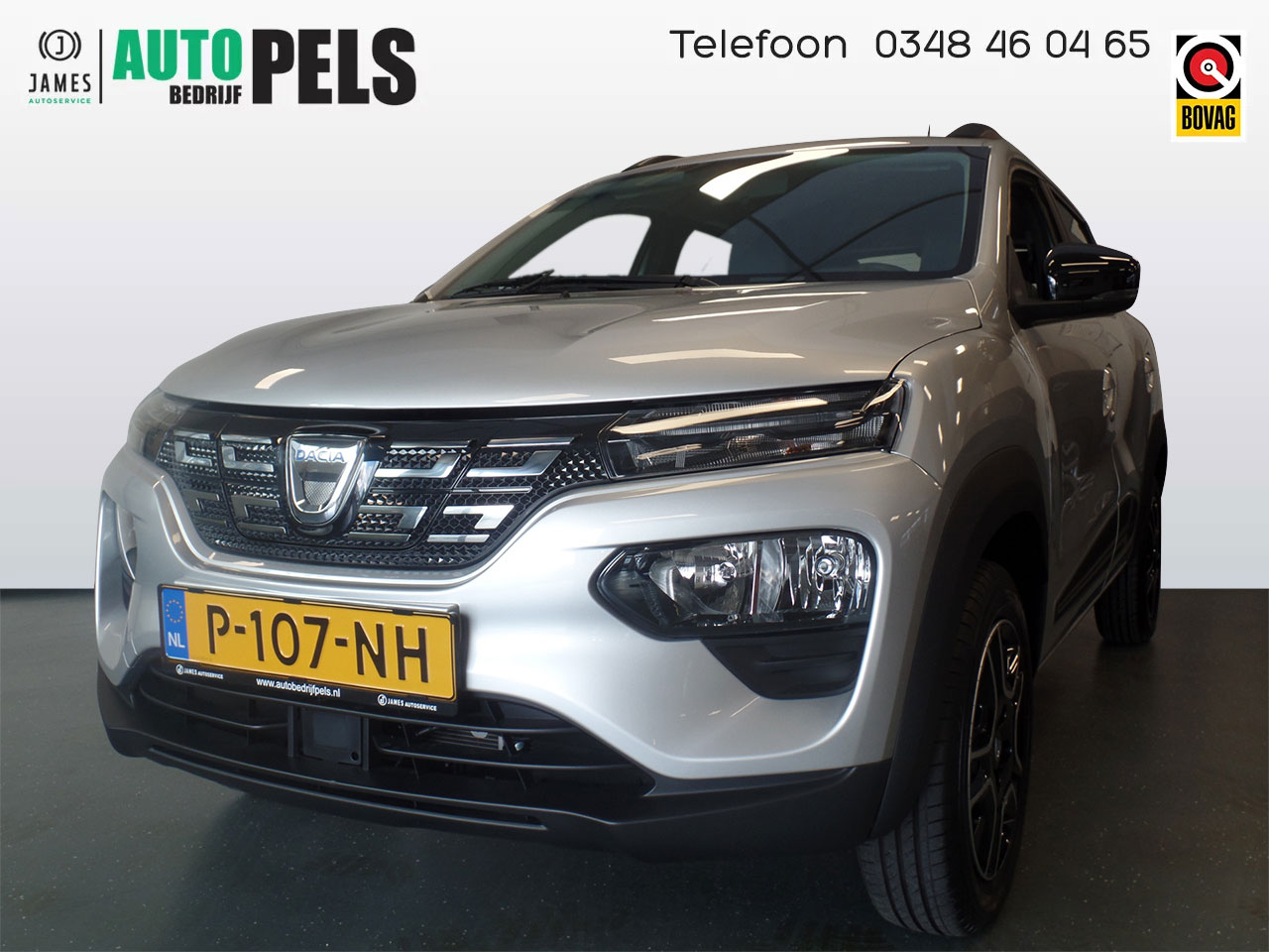 Dacia Spring Automaat. Comfort Plus (Orange Pack) 27 kWh Dealer onderh, Airco,