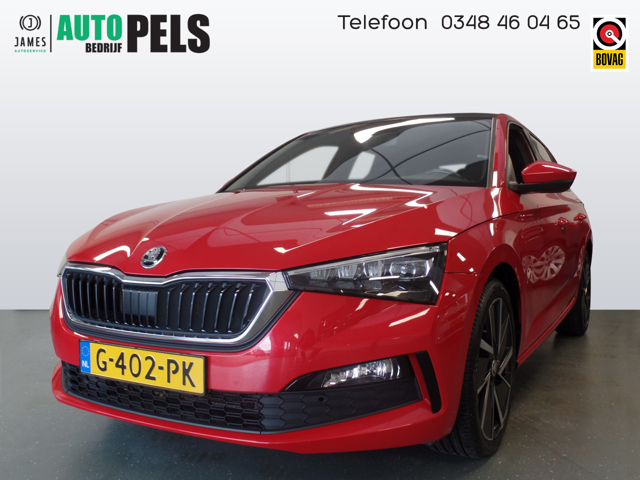 Škoda Scala 1.5 TSI Sport Business Automaat, Navigatie, Cruise controle, Stoe