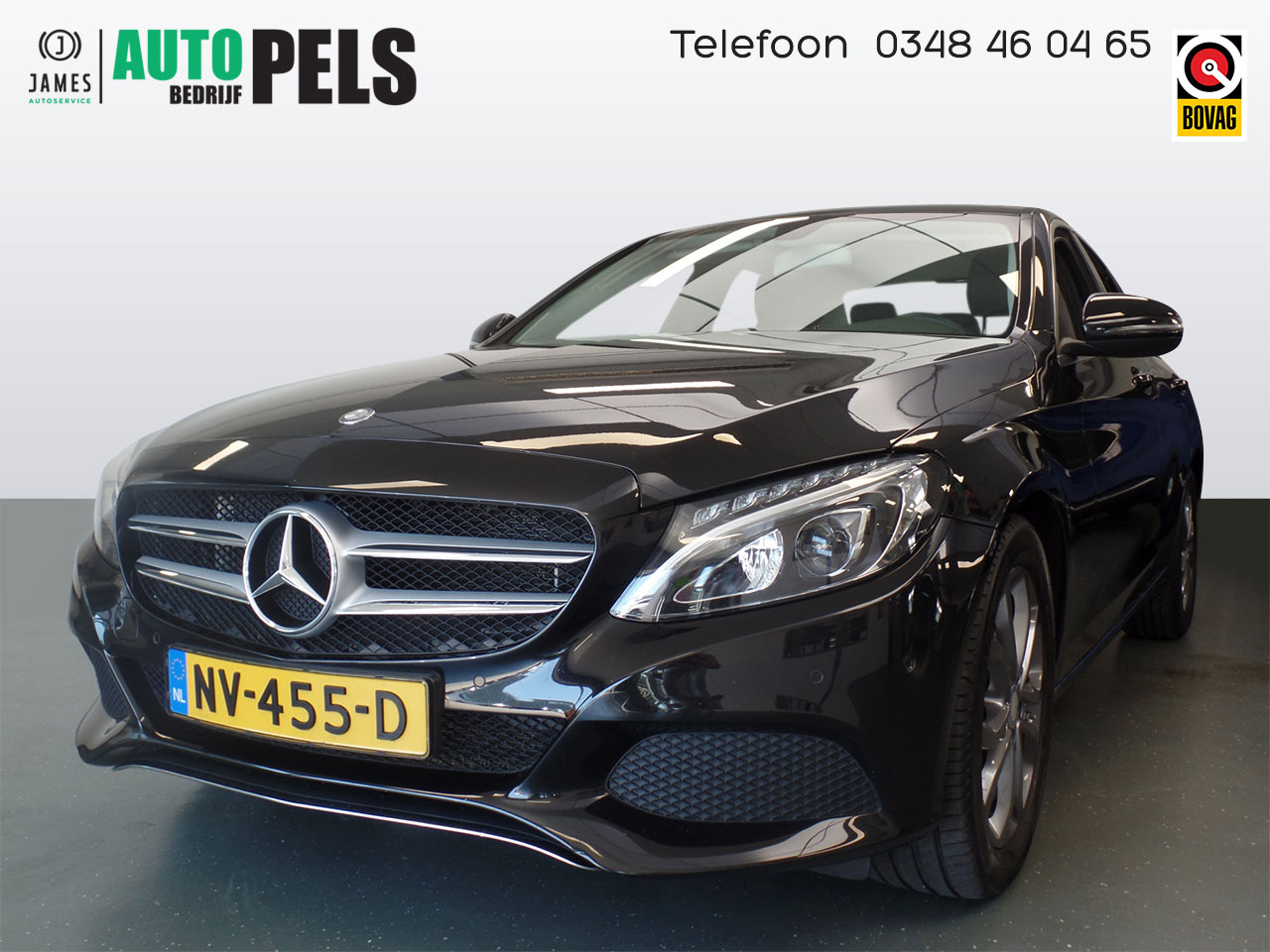 Mercedes-Benz C-Klasse 180 Business Solution Automaat, Navigatie, Clima controle, Cruise