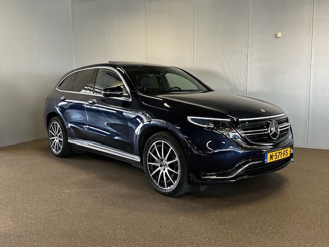 Mercedes-Benz EQC 400 4 Matic 80 kWh AMG STYLING-SCHUIFDAK-TREKHAAK-HEAD UP-MEMORY-