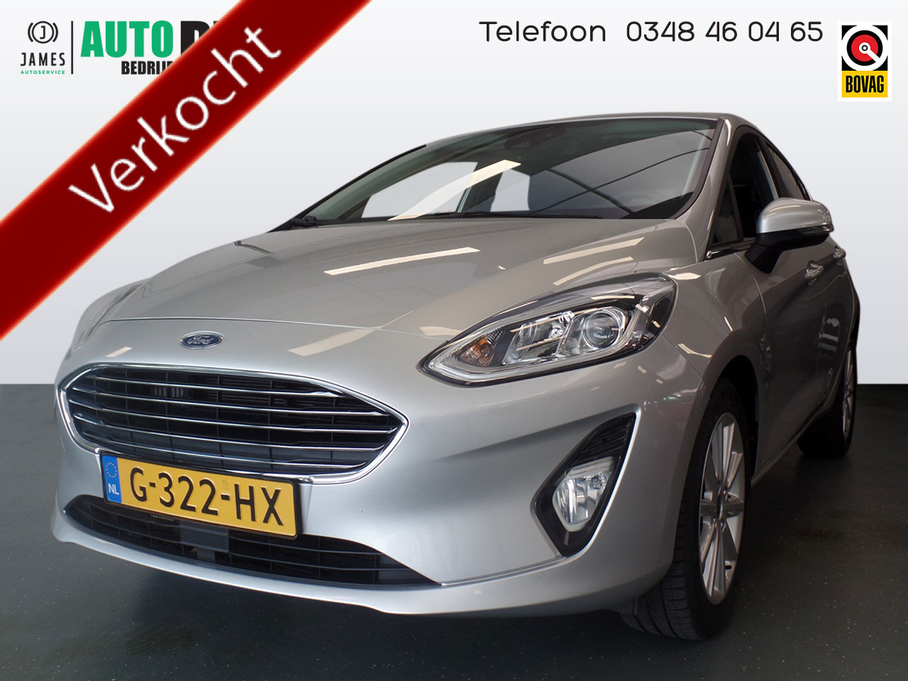 Ford Fiesta 1.0 EcoBoost Titanium 5drs, Dealer onderhouden, Clima controle, C