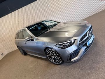 Mercedes-Benz C-Klasse Estate 220D AMG STYLING-PANORAMA-CAMERA-TREKHAAK-DODEHOEK-COMPLEE