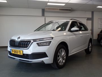 Škoda Kamiq 1.0 TSI Ambition Automaat, Wit metallic!! Airco. Navigatie, Apple