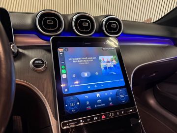 Mercedes-Benz C-Klasse 300e Avantgarde-SOH 99%-PANORAMA-CAMERA-DODE HOEK-APPLE CARPLAY-B