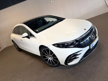 Mercedes-Benz EQS 450+ AMG STYLING 108 kWh-PANO-BURMESTER-MEMORY-MASSAGE-STOELVENTI