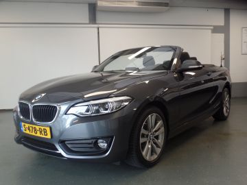 BMW 2 Serie Cabrio 218i High Executive Xenon, Leder, Stoelverwarming, Cruise 