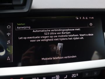 Audi A3 Limousine 35 TFSI S-Line Vitrual Cockpit, LED, Leder, Stoelverwar