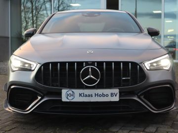 Mercedes-Benz CLA AMG 45 S 4MATIC+ Premium Plus Aero, Pano, Memory, Sfeer, Burmeste