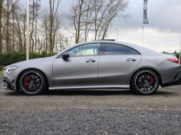 Mercedes-Benz CLA AMG 45 S 4MATIC+ Premium Plus Aero, Pano, Memory, Sfeer, Burmeste