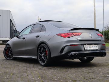 Mercedes-Benz CLA AMG 45 S 4MATIC+ Premium Plus Aero, Pano, Memory, Sfeer, Burmeste