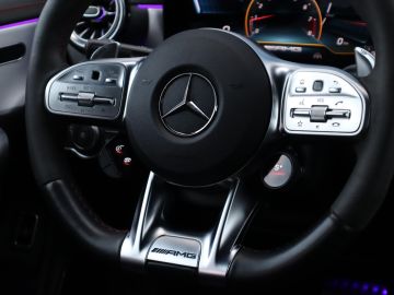 Mercedes-Benz CLA AMG 45 S 4MATIC+ Premium Plus Aero, Pano, Memory, Sfeer, Burmeste