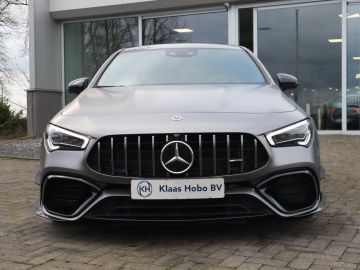 Mercedes-Benz CLA AMG 45 S 4MATIC+ Premium Plus Aero, Pano, Memory, Sfeer, Burmeste