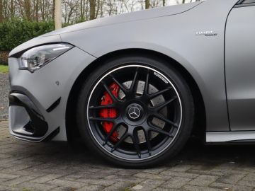 Mercedes-Benz CLA AMG 45 S 4MATIC+ Premium Plus Aero, Pano, Memory, Sfeer, Burmeste